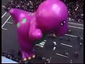 Barney Pops Barney The Dinosaur Parade Incident