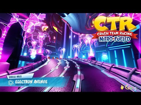 Crash Team Racing Nitro-Fueled - Electron Avenue