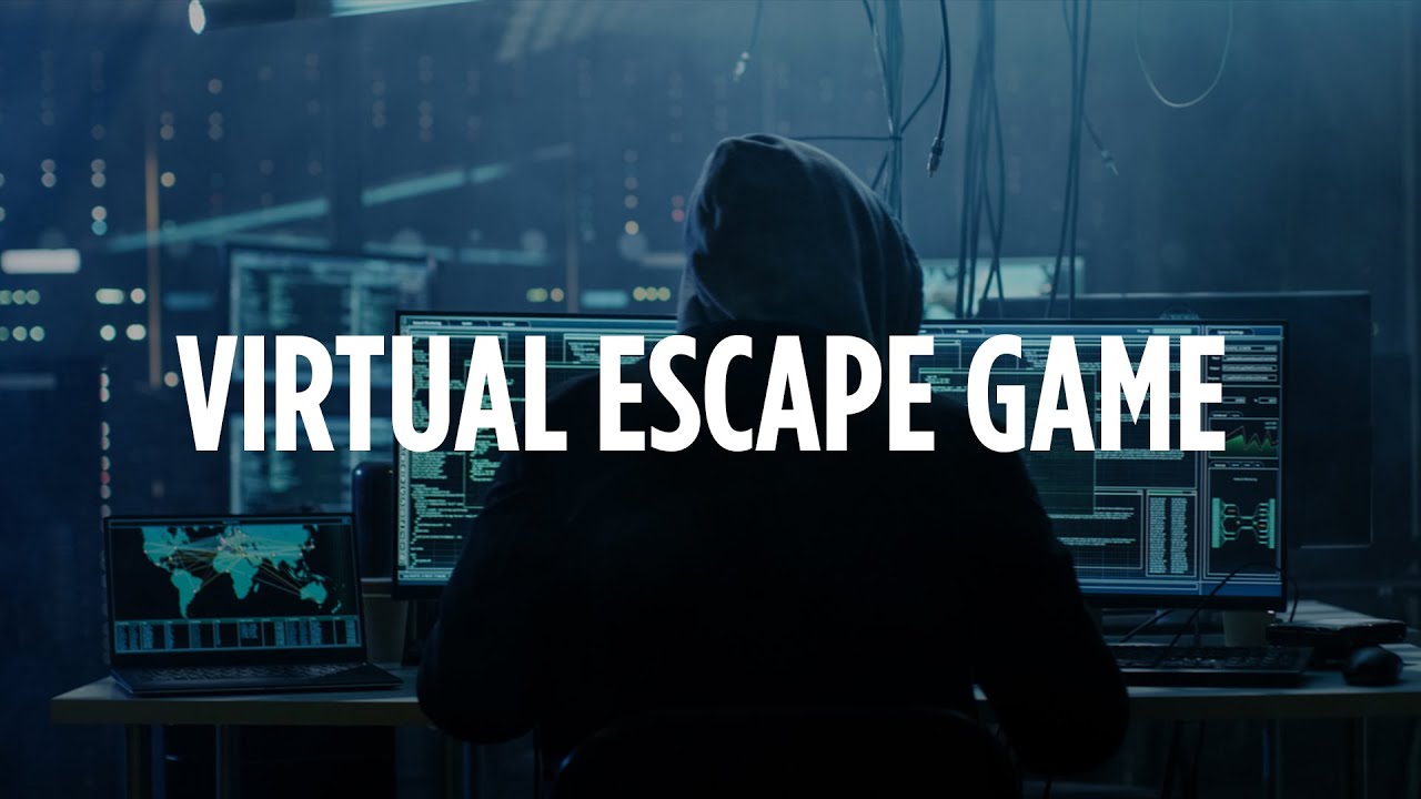 Virtual Escape Room Game - Beat the Hacker