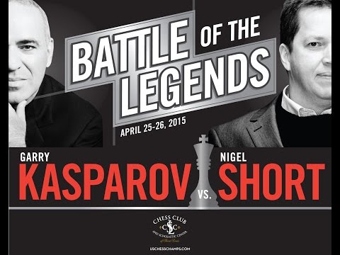 Battle of the Legends | Kasparov vs. Short: Day 2