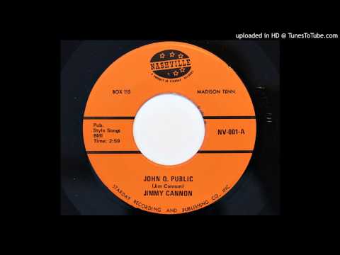 Jimmy Cannon - John Q. Public (Nashville 001)