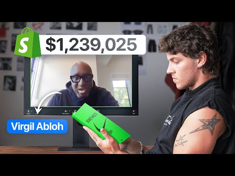 I took Virgil Abloh’s Advice and made $1M with my Clothing Brand