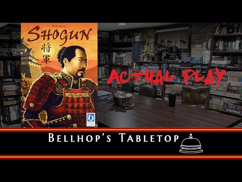 Shogun Actual Play. Watch a four player game of this 2006 boardgame by Dirk Henn. Bellhop's Tabletop