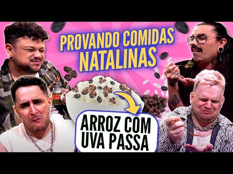 PROVANDO COMIDAS POLÊMICAS DE NATAL com @divadepressao