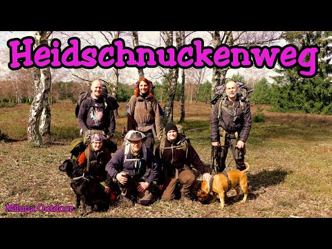 "Heidschnuckenweg" - wild campen mit Hunden // Müden-Weesen- Etappe 9-11/Trekking-Wandern-Bushcraft