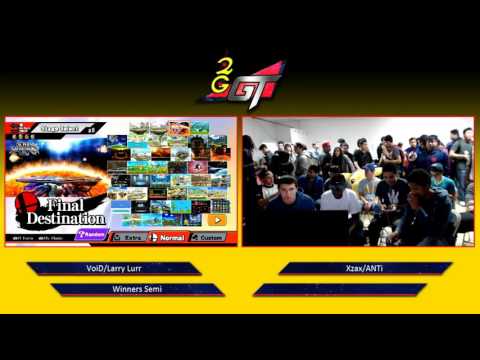 2GGT: ESAM Saga - VoiD/Larry Lurr (Red) Vs. Xzax/ANTi (Green) Winners Semi - Smash Wii U