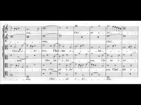 Palestrina - Missa Ut re mi fa sol la - Kyrie (score)