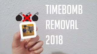How to remove R4 Timebomb 2018!