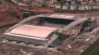 Amateur video of Brazil crane collapse   Watch the video   Yahoo News