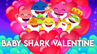 Valentine&#39;s Day Sharks❤️ | Baby Shark Valentine Song | Pinkfong Songs for Children