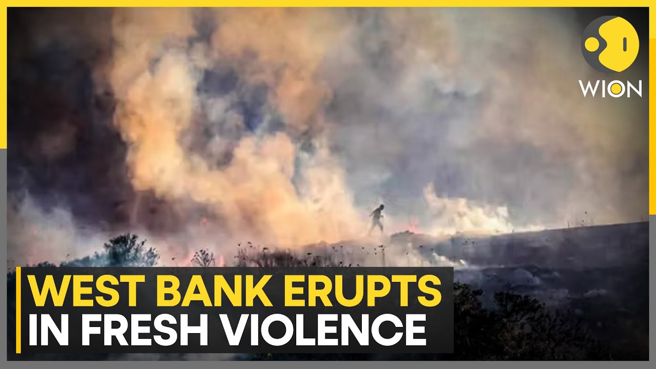 West Bank Violence Escalates as Settlers Torch Mosques, Israel Conducts Raids | West Asia Crisis