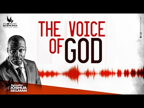 THE VOICE OF GOD || WAFBEC 2023 || THE COVENANT NATION || APOSTLE JOSHUA SELMAN
