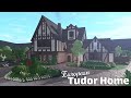 Building A EUROPEAN TUDOR HOUSE In Bloxburg Pt 1 Roblox Bloxburg Speedbuild