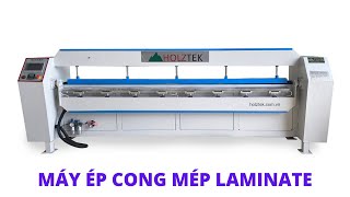 MÁY ÉP MÉP VÁN HOLZTEK | HT-2600L. Chuyên ép mép ván laminate, pvc hình bán nguyệt, theo đường cong