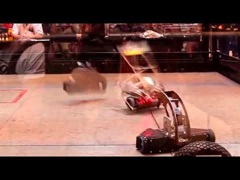 FRA Q6 - Boneyard v Shard v Beauty 8 - RC Combat Robot Wars - 2015 RC World Championships