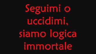 Sonohra-Seguimi O Uccidimi-Testo