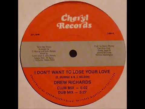 Drew Richards 84 I Don't Want To Lose Your Love