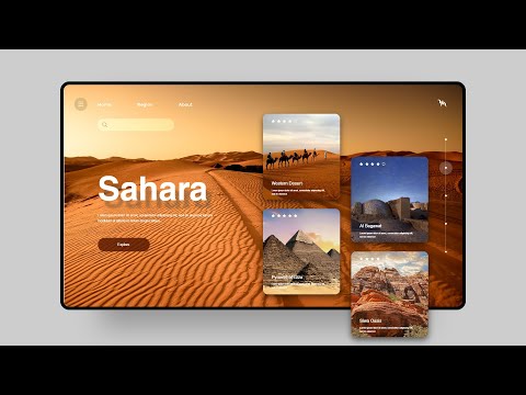 Web Design In Adobe XD | How To Make Website UI Design Using Adobe XD