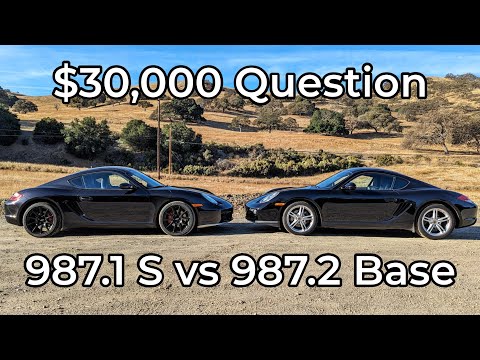 2006 Porsche 987.1 Cayman S vs 2010 Porsche 987.2 Cayman - Head to Head Review!