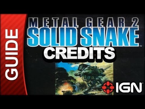 Metal Gear 2: Solid Snake (MSX) Walkthrough - Credits