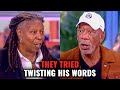 The View S Baffling Interview With Morgan Freeman What Were They Thinking