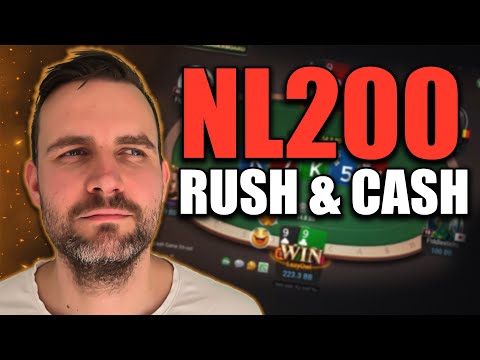 Exploiting NL200 Rush & Cash on GGPoker (Live Analysis)