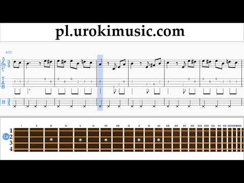 Nauka Gry Na Banjo (Irish Tenor) Beethoven - Für Elise Nuty Poradnik Część 2 um-b463