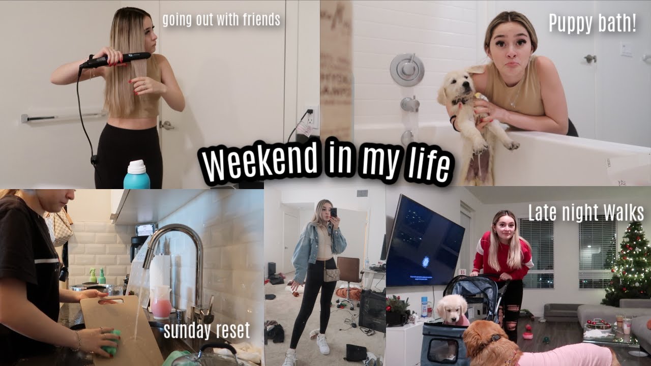 A weekend in my life | date night, shopping, puppy