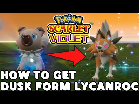 Come ottenere Lycanroc Forma Crepuscolo in Pokémon Scarlatto e Viola