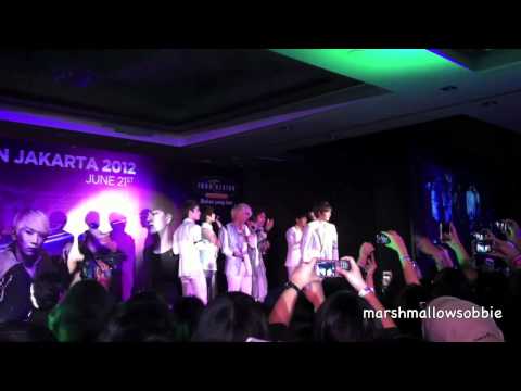 {FANCAM} 120621 BTOB live in Jakarta - monday to sunday