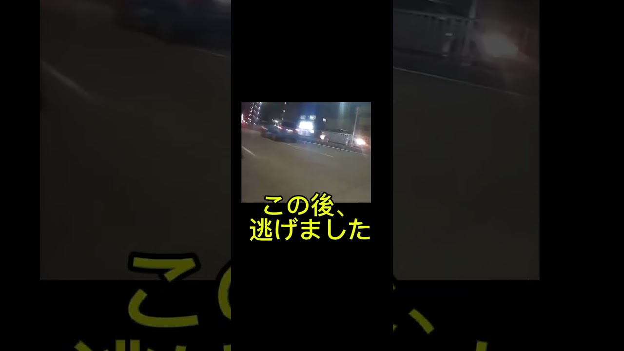 コイツマジでヤバいやろ💢　#轢き逃げ　#拡散希望 #事故 #事故映像 #事故現場 #ドラレコ　#逃走中