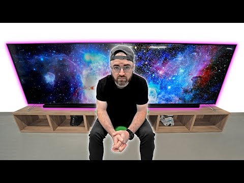 The Most INSANE Dual 75-inch Screen Setup! Video