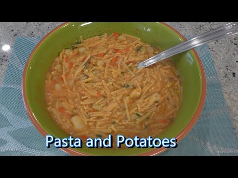 Italian Grandma Makes Pasta and Potatoes