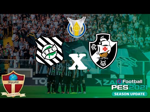 LIGA MASTER #17 - Figueirense x Vasco no Scarpelli (PES 2021)