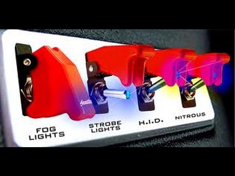 Highest quality racing style illuminated rocker switches are here!