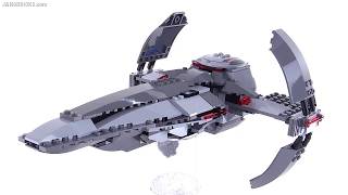 🔄 LEGO Star Wars Sith Infiltrator from 2007 review! set 7663 re upload 20150730