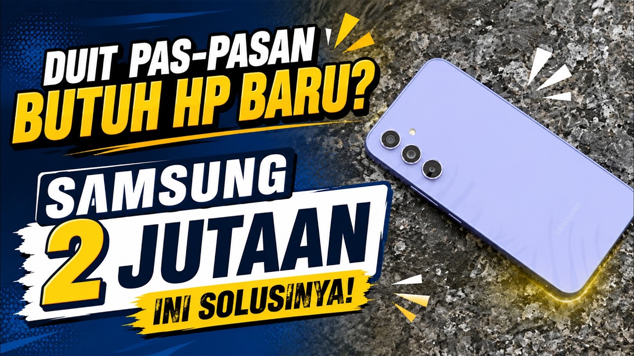 Jangan Gengsi‼️ HP Samsung 2 Jutaan Ini Speknya Udah Cukup Banget buat 2026‼️