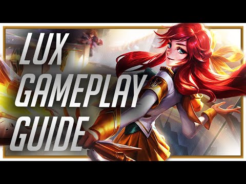 This is how you SHOULD play Lux! Lux Support Gameplay Guide! German League of Legends
