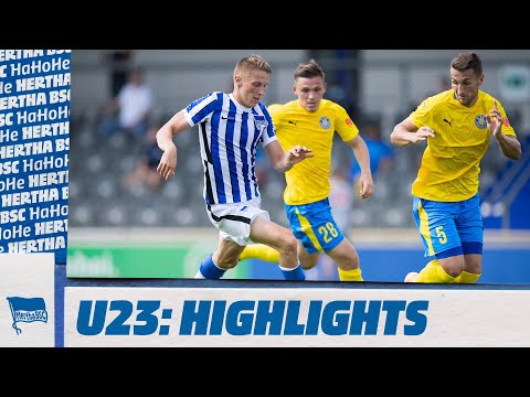 Auftaktsieg gegen den Meister: Hertha BSC U23 - 1. FC Lok Leipzig 3:1 | Highlights