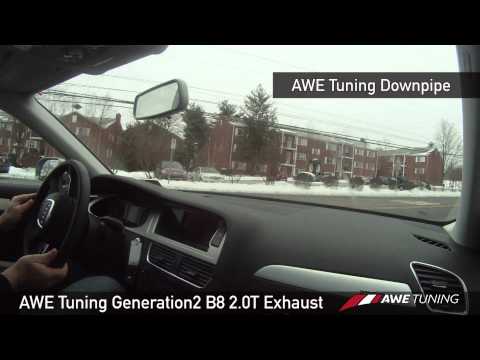 AWE Tuning B8 A4/A5/allroad 2.0T Exhaust System