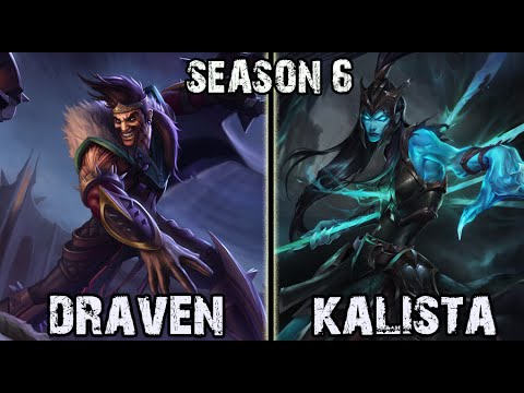 Best Draven Korea vs Kalista ADC Ranked Challenger