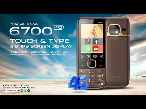 Introducing G'Five 4G 6700 Touch and Type | Available Now