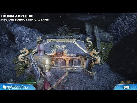 God of War - All Idunn Apple / Health Upgrades Locations Guide (Idunn’s Orchard Trophy)