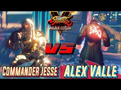 SFV AE 💥  Commander Jesse (Dhalsim) VS Alex Valle (Kage) 🔥FIRST TO 3🔥