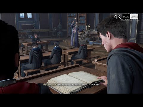 HOGWARTS LEGACY  ___  4K ULTRA Realistic High Graphics HDR Gameplay Clip - No Commentary