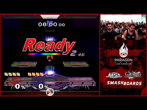 Paragon LA - Fiction (Fox) Vs. SFAT (Fox) SSBM - Smash Melee