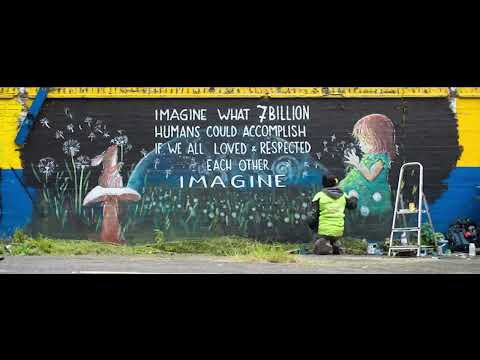 Alessandra Tortone mural artist video.