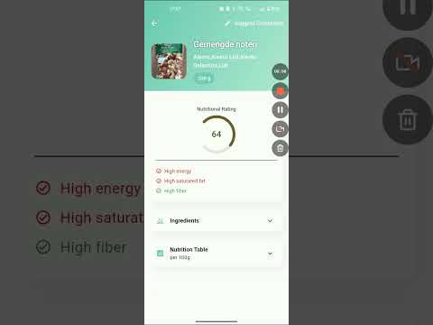 FoodPeek: Food Health Scanner video thumbnail