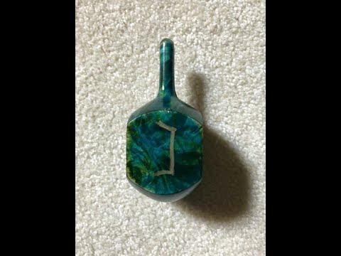 Ted's Turnings - The Dreidel Spinning Top