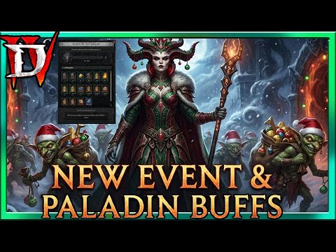 Diablo 4 Season 11 New Event Coming TOMORROW and Paladin Buffed Goblin Event Free Mount + MORE